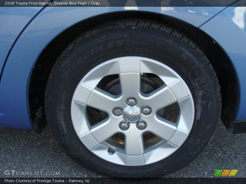 Seaside Blue Pearl / Gray 2008 Toyota Prius Hybrid