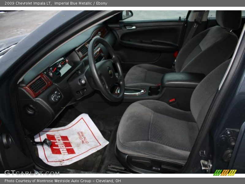 Imperial Blue Metallic / Ebony 2009 Chevrolet Impala LT
