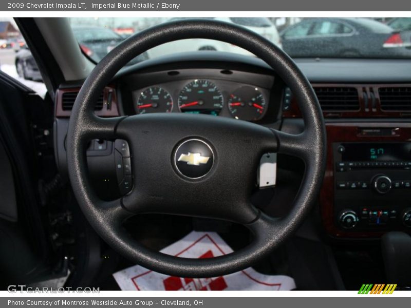 Imperial Blue Metallic / Ebony 2009 Chevrolet Impala LT