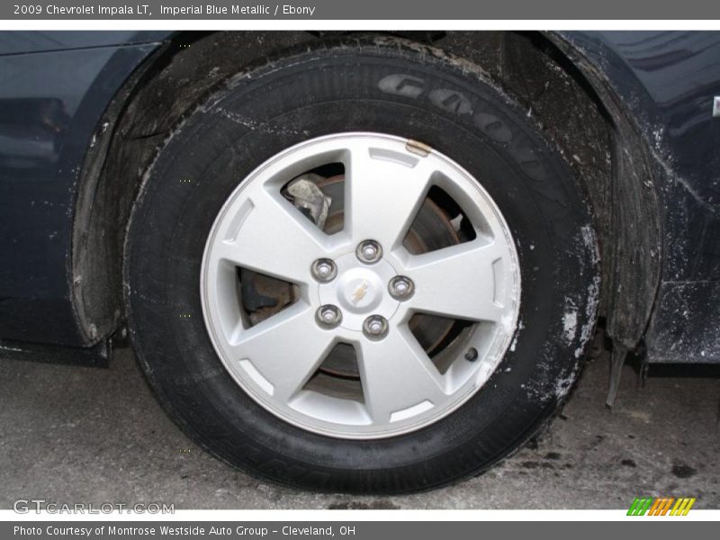 Imperial Blue Metallic / Ebony 2009 Chevrolet Impala LT