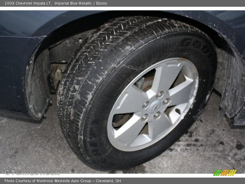 Imperial Blue Metallic / Ebony 2009 Chevrolet Impala LT