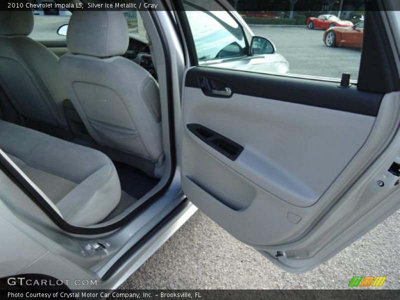 Silver Ice Metallic / Gray 2010 Chevrolet Impala LS