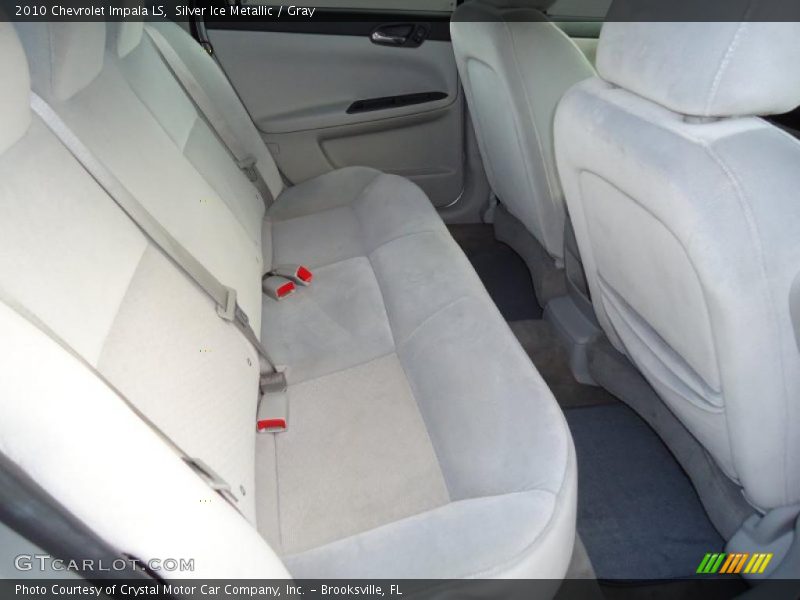 Silver Ice Metallic / Gray 2010 Chevrolet Impala LS