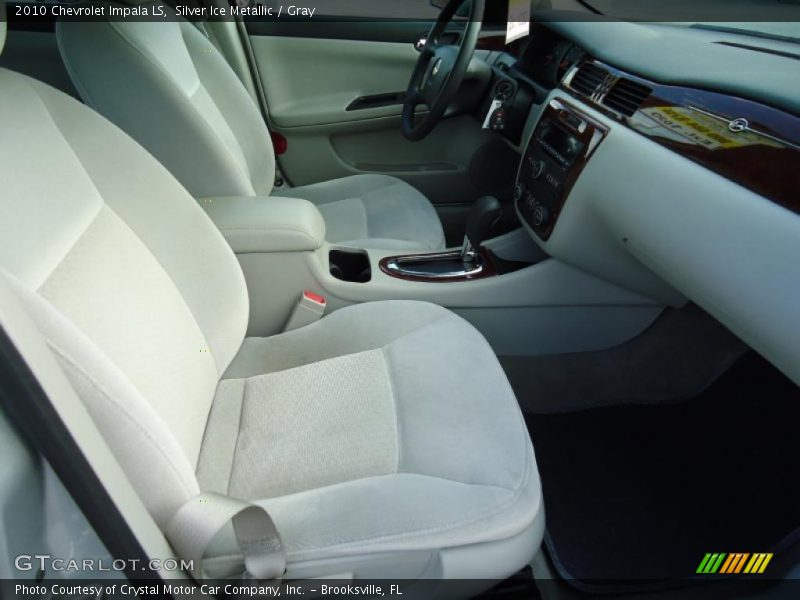Silver Ice Metallic / Gray 2010 Chevrolet Impala LS