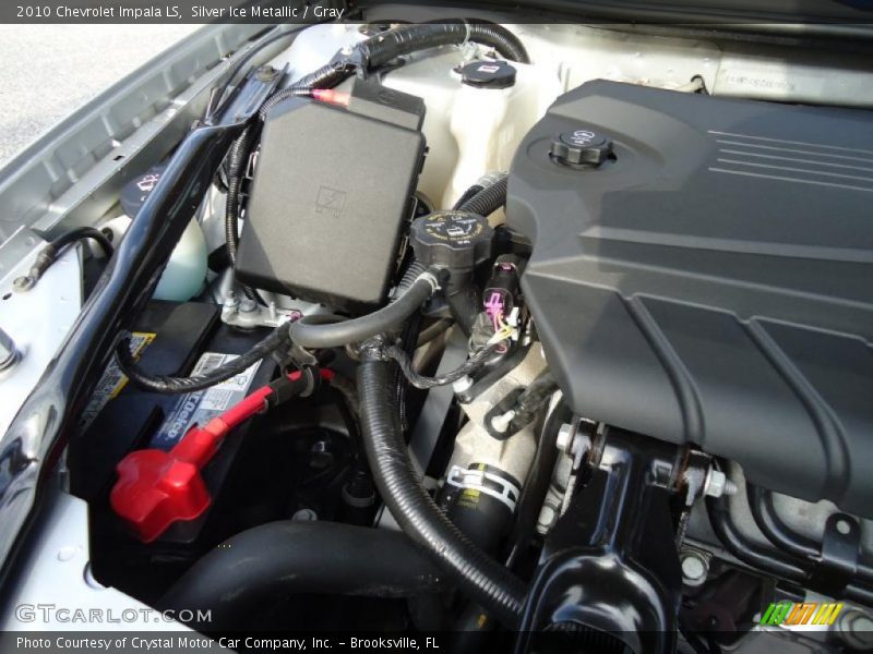 Silver Ice Metallic / Gray 2010 Chevrolet Impala LS
