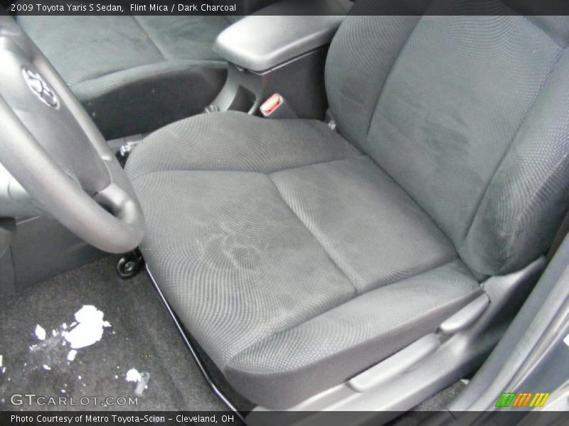 Flint Mica / Dark Charcoal 2009 Toyota Yaris S Sedan