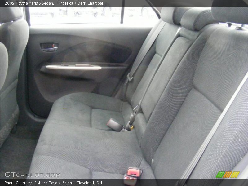 Flint Mica / Dark Charcoal 2009 Toyota Yaris S Sedan