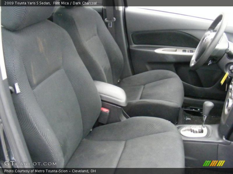 Flint Mica / Dark Charcoal 2009 Toyota Yaris S Sedan