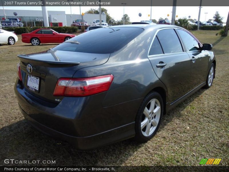 Magnetic Gray Metallic / Dark Charcoal 2007 Toyota Camry SE