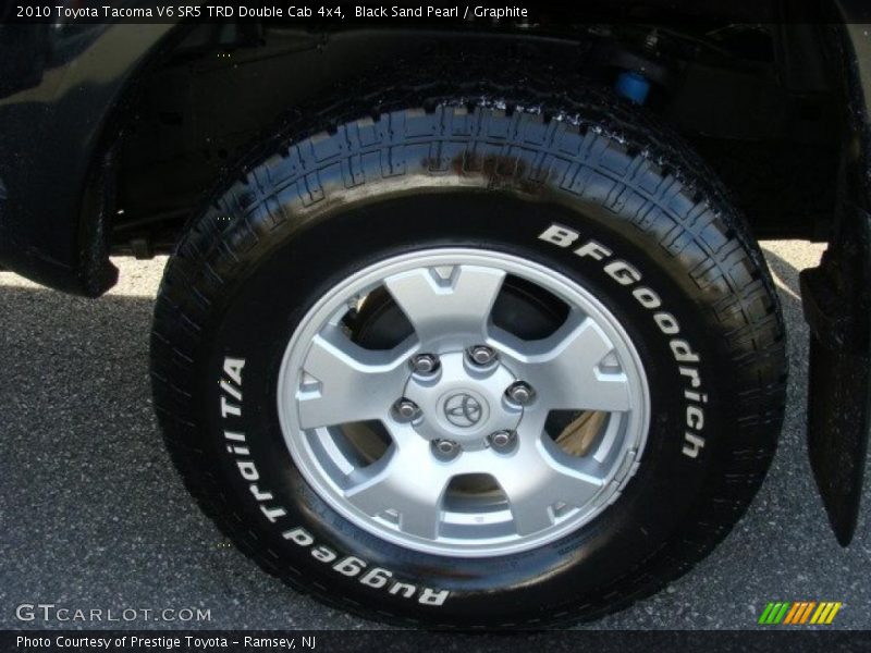 Black Sand Pearl / Graphite 2010 Toyota Tacoma V6 SR5 TRD Double Cab 4x4