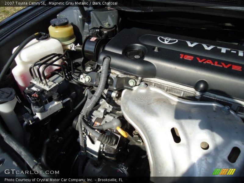 Magnetic Gray Metallic / Dark Charcoal 2007 Toyota Camry SE
