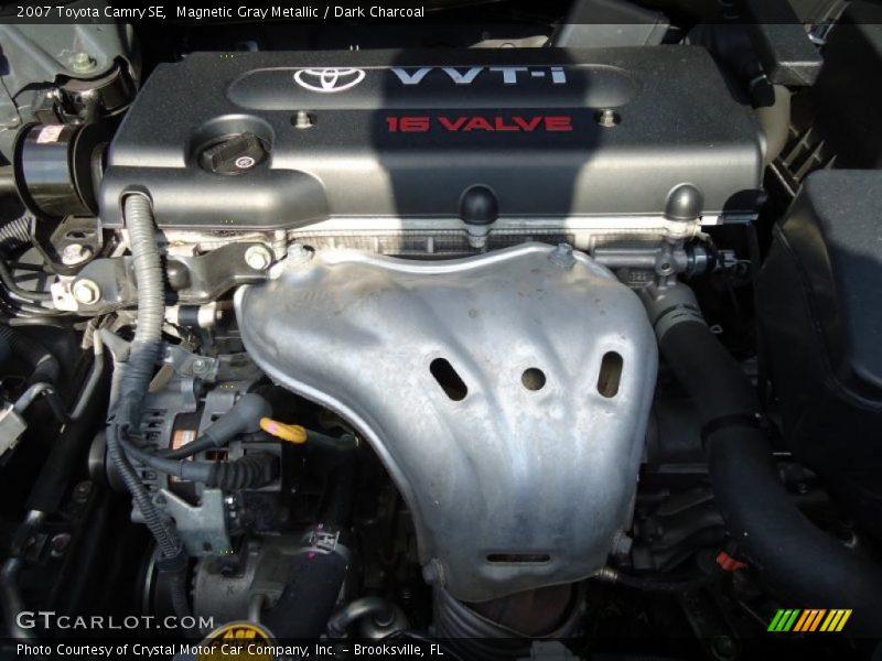 Magnetic Gray Metallic / Dark Charcoal 2007 Toyota Camry SE