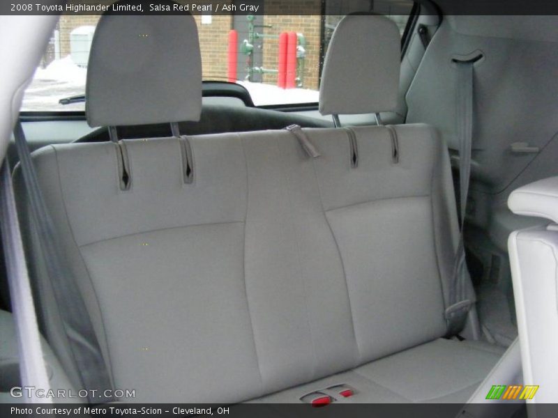 Salsa Red Pearl / Ash Gray 2008 Toyota Highlander Limited