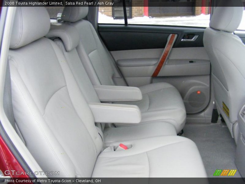  2008 Highlander Limited Ash Gray Interior