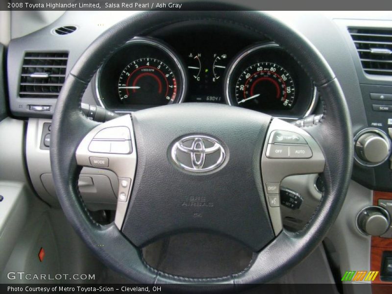  2008 Highlander Limited Steering Wheel