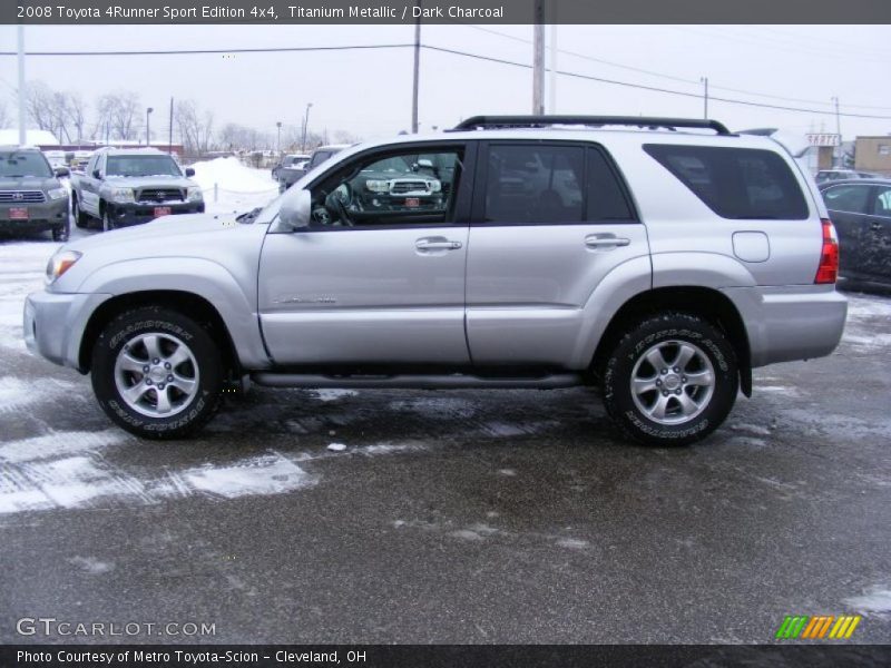 Titanium Metallic / Dark Charcoal 2008 Toyota 4Runner Sport Edition 4x4