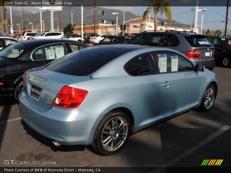 Azure Pearl / Dark Gray 2005 Scion tC