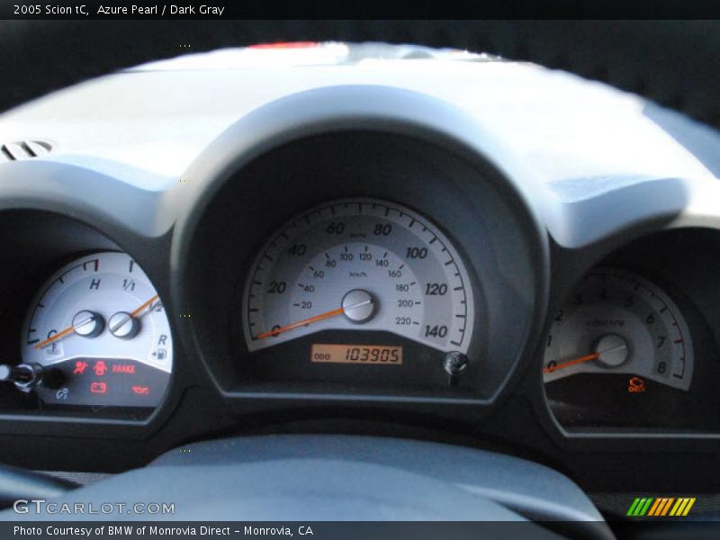 Azure Pearl / Dark Gray 2005 Scion tC