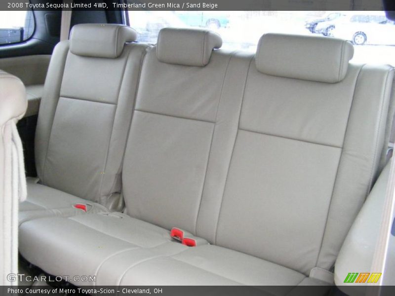 Timberland Green Mica / Sand Beige 2008 Toyota Sequoia Limited 4WD