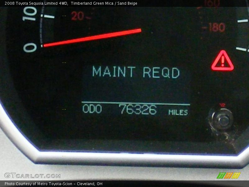 Timberland Green Mica / Sand Beige 2008 Toyota Sequoia Limited 4WD