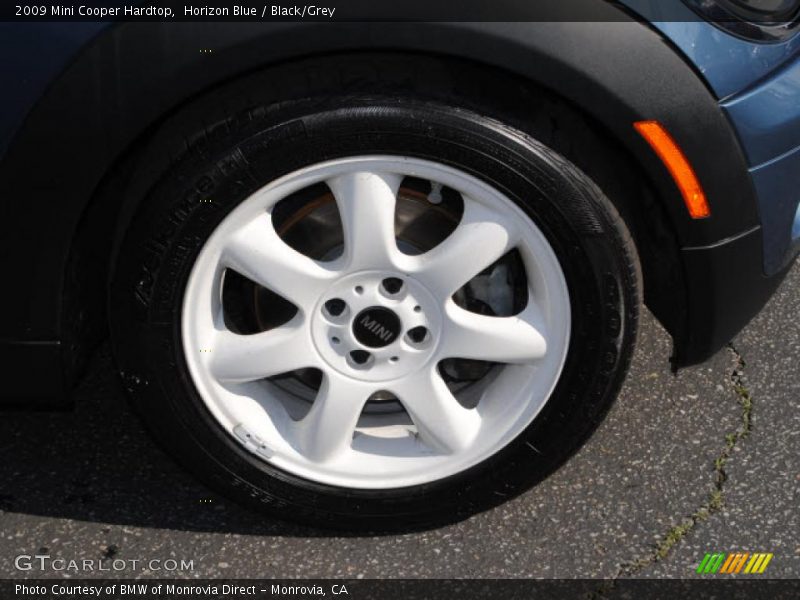 Horizon Blue / Black/Grey 2009 Mini Cooper Hardtop