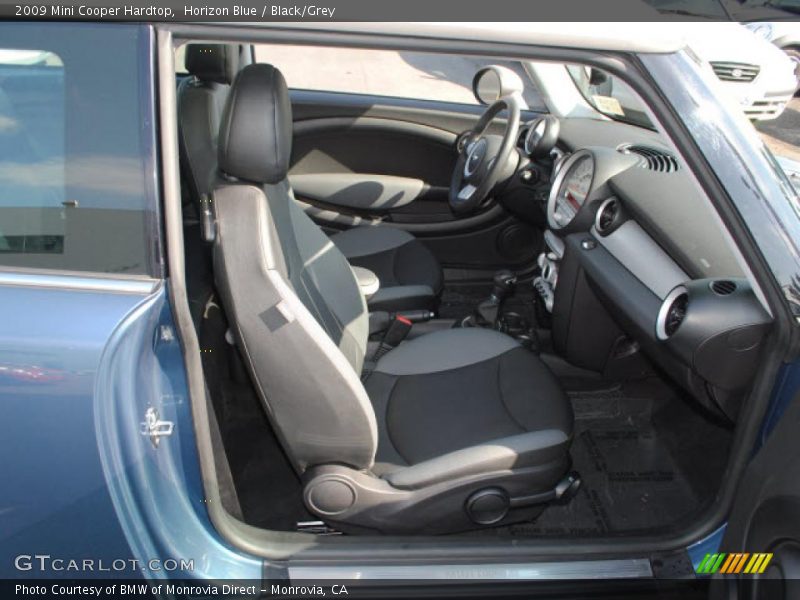 Horizon Blue / Black/Grey 2009 Mini Cooper Hardtop
