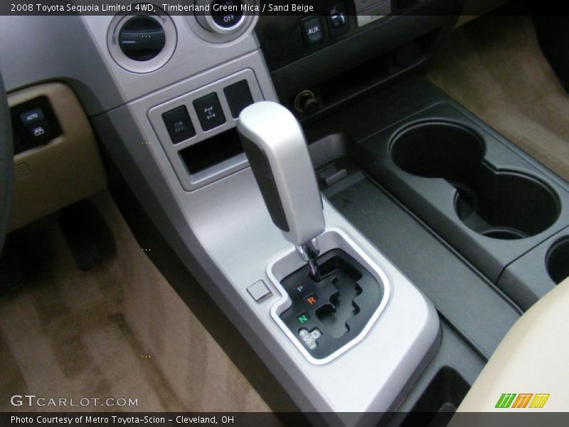 Timberland Green Mica / Sand Beige 2008 Toyota Sequoia Limited 4WD