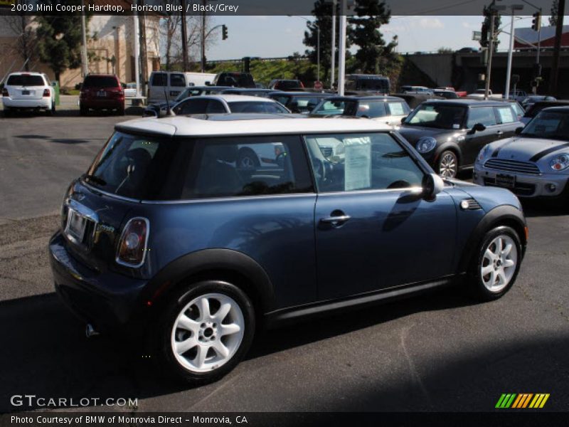 Horizon Blue / Black/Grey 2009 Mini Cooper Hardtop