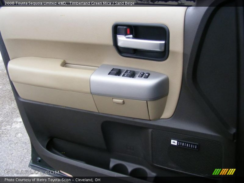 Timberland Green Mica / Sand Beige 2008 Toyota Sequoia Limited 4WD