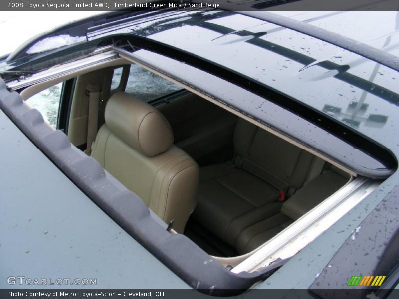 Timberland Green Mica / Sand Beige 2008 Toyota Sequoia Limited 4WD