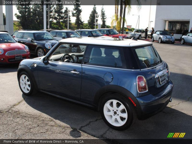 Horizon Blue / Black/Grey 2009 Mini Cooper Hardtop
