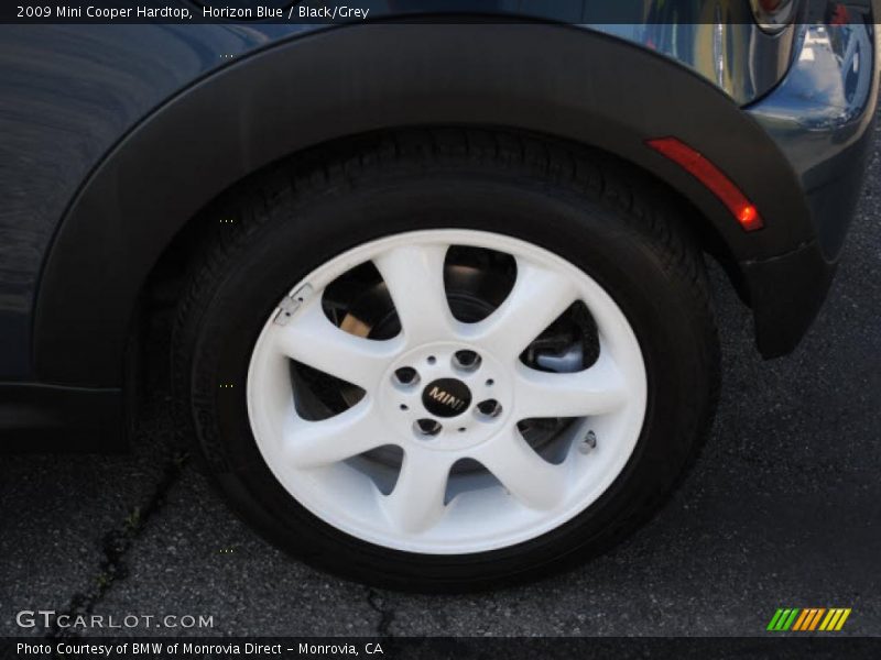 Horizon Blue / Black/Grey 2009 Mini Cooper Hardtop