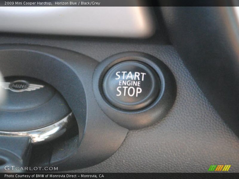 Horizon Blue / Black/Grey 2009 Mini Cooper Hardtop