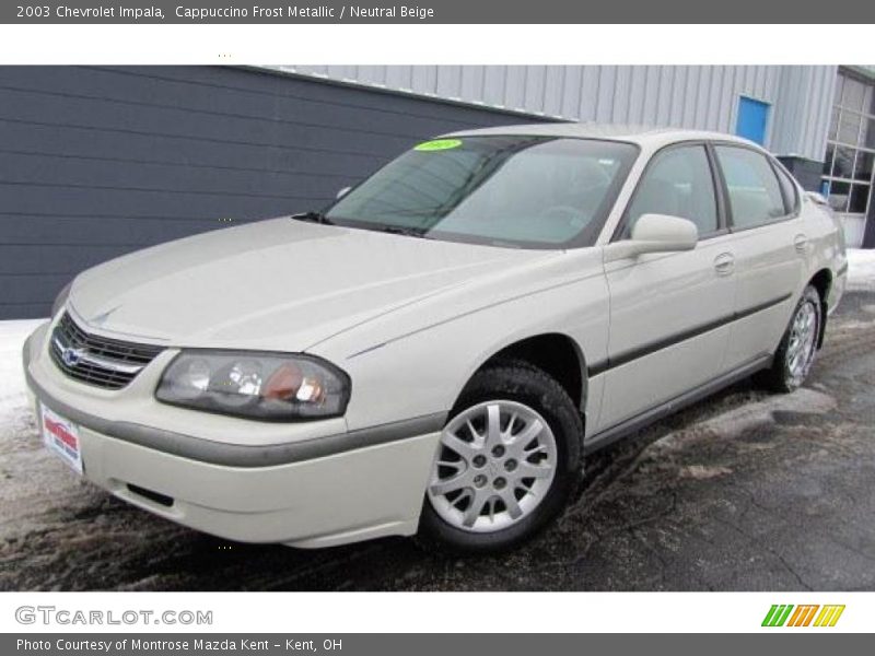 Cappuccino Frost Metallic / Neutral Beige 2003 Chevrolet Impala