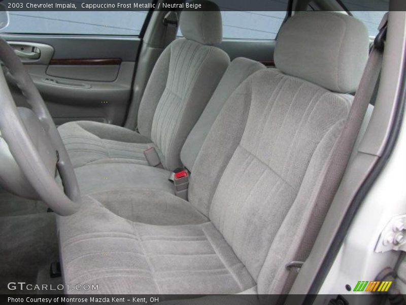 Cappuccino Frost Metallic / Neutral Beige 2003 Chevrolet Impala