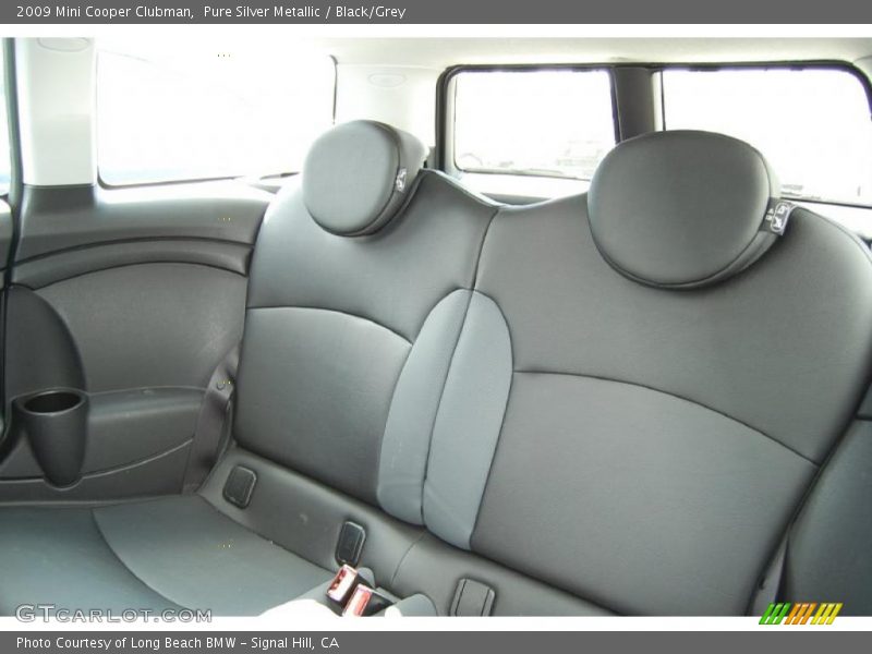 Pure Silver Metallic / Black/Grey 2009 Mini Cooper Clubman