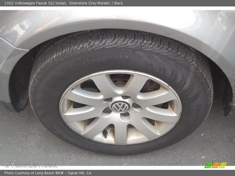 Silverstone Grey Metallic / Black 2002 Volkswagen Passat GLS Sedan