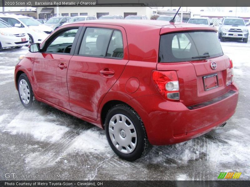 Barcelona Red Metallic / Charcoal 2010 Scion xD