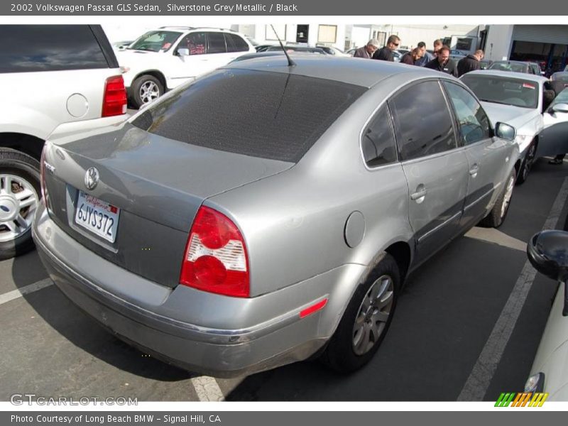 Silverstone Grey Metallic / Black 2002 Volkswagen Passat GLS Sedan