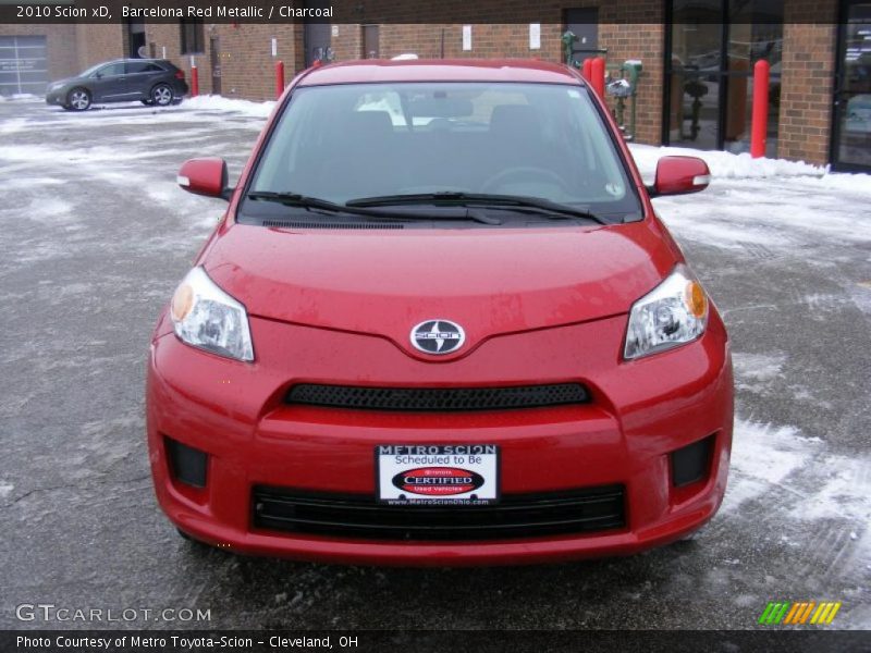 Barcelona Red Metallic / Charcoal 2010 Scion xD
