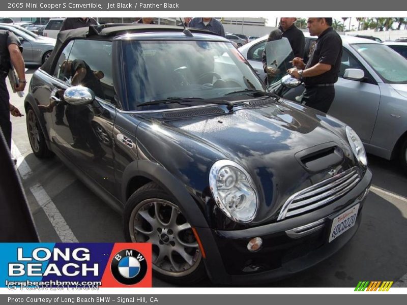Jet Black / Panther Black 2005 Mini Cooper S Convertible
