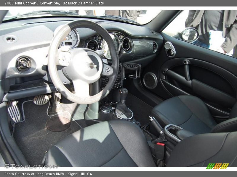 Jet Black / Panther Black 2005 Mini Cooper S Convertible