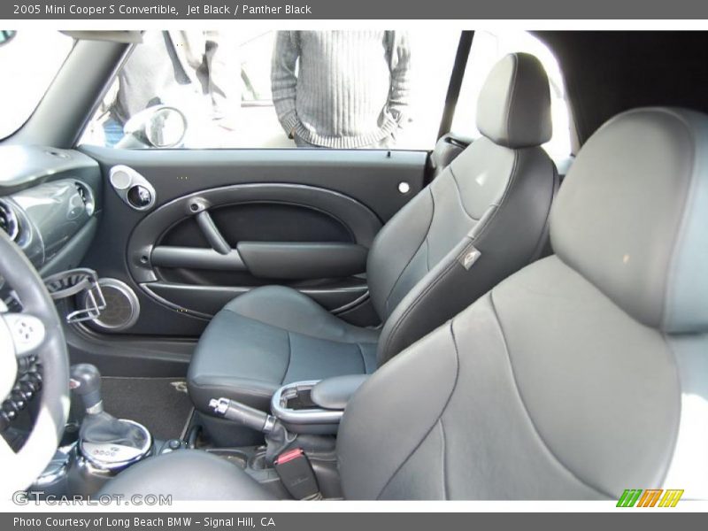 Jet Black / Panther Black 2005 Mini Cooper S Convertible