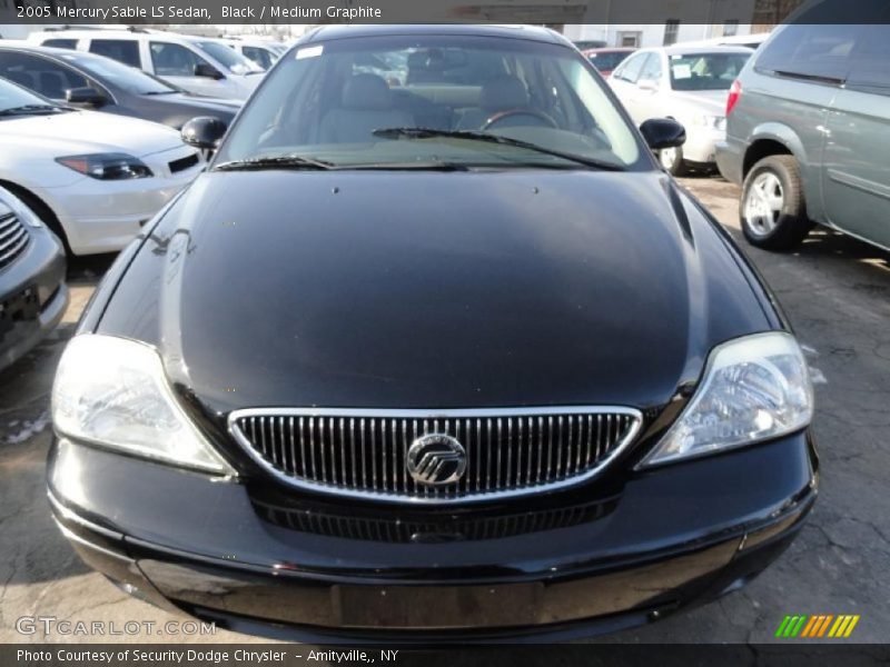 Black / Medium Graphite 2005 Mercury Sable LS Sedan