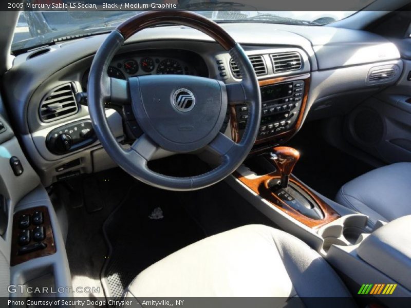 Black / Medium Graphite 2005 Mercury Sable LS Sedan