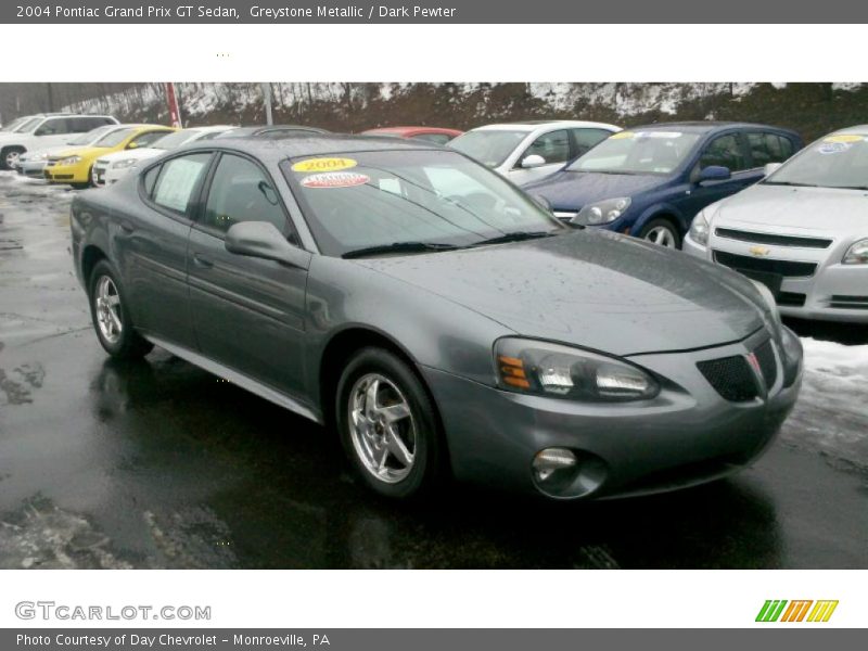 Greystone Metallic / Dark Pewter 2004 Pontiac Grand Prix GT Sedan
