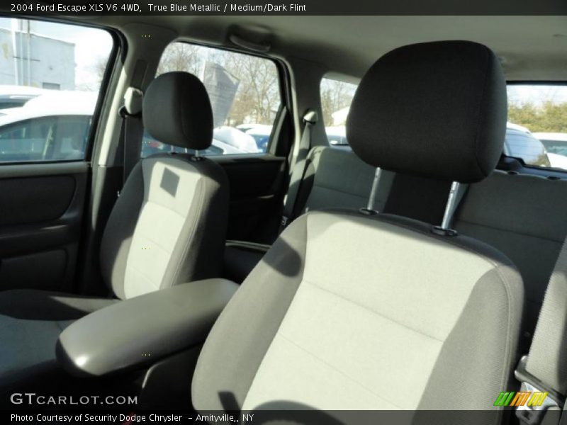 True Blue Metallic / Medium/Dark Flint 2004 Ford Escape XLS V6 4WD