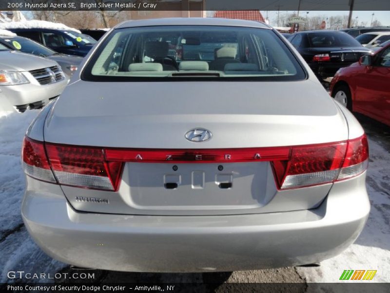 Bright Silver Metallic / Gray 2006 Hyundai Azera SE