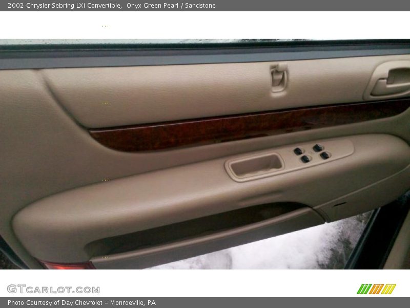 Door Panel of 2002 Sebring LXi Convertible