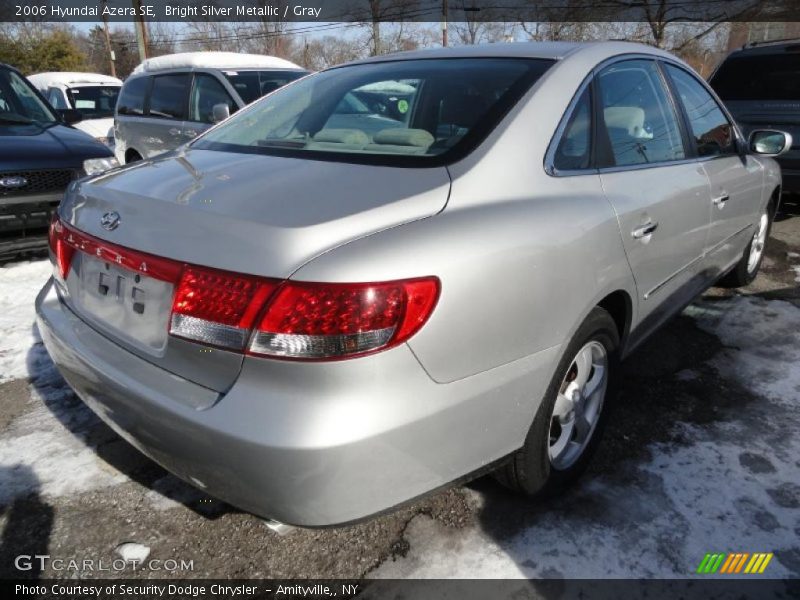 Bright Silver Metallic / Gray 2006 Hyundai Azera SE